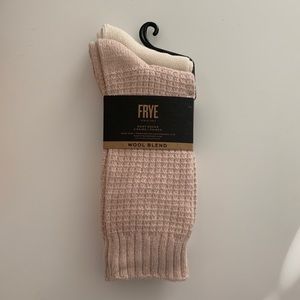 NWT Frye Waffle Knit Wool Boot Socks 🧦